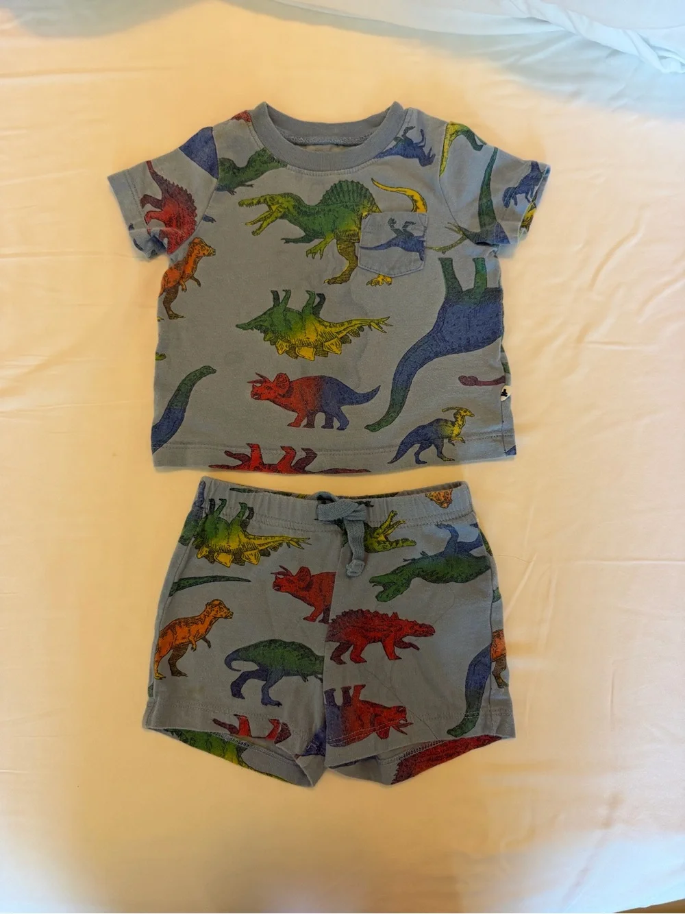 Boys Dinosaur Matching Shorts Set, 6-12 months, brannan’s favorites baby gap